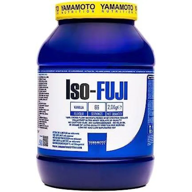 Yamamoto Nutrition ISO Fuji Integratore di Proteine Gusto Vaniglia 700 g Yamamoto Nutrition ISO Fuji Integratore di Proteine Gusto Vaniglia 700 g