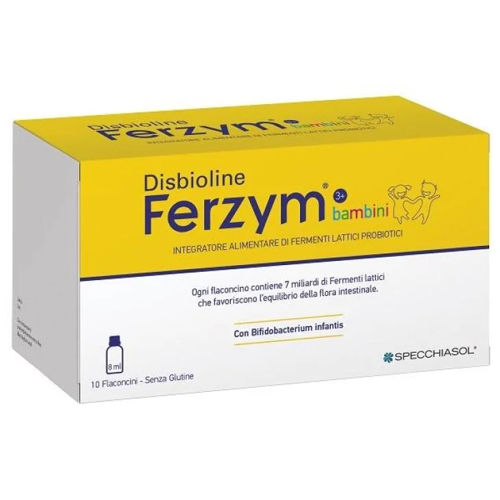 DISBIOLINE FERZYM BAMBINI 10 FLACONCINI DA 8 ML DISBIOLINE FERZYM BAMBINI 10 FLACONCINI DA 8 ML