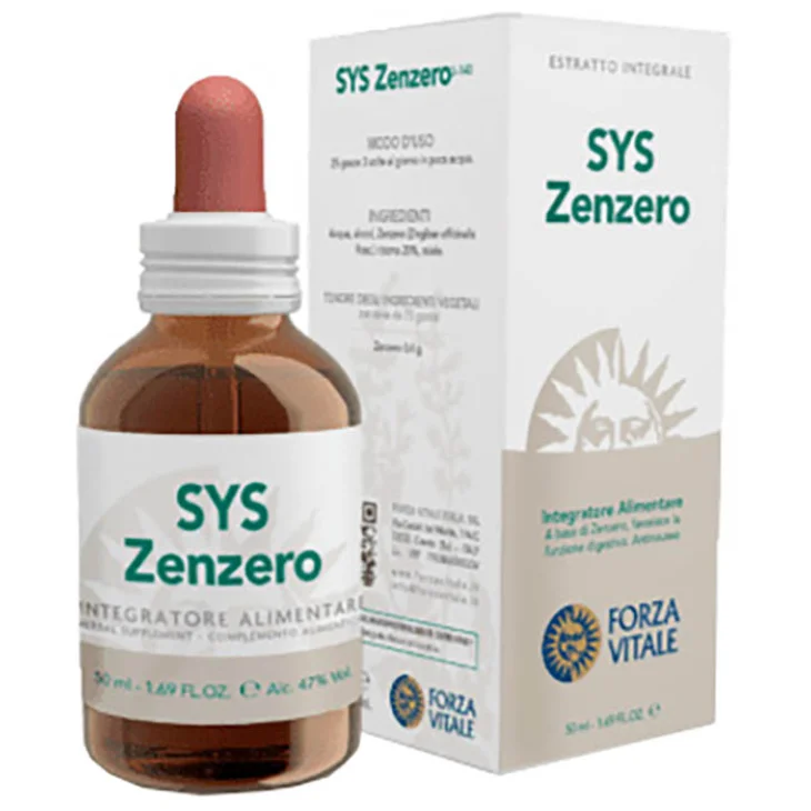 Sys Zenzero Gocce 50 Ml
