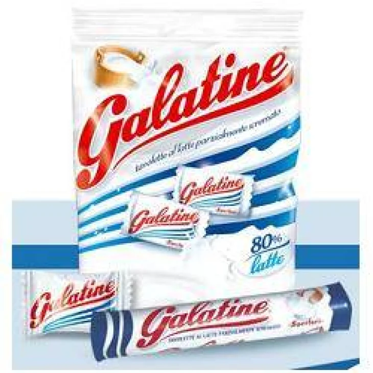Galatine Caramelle al Latte Tavolette 36 g Galatine Caramelle al Latte Tavolette 36 g