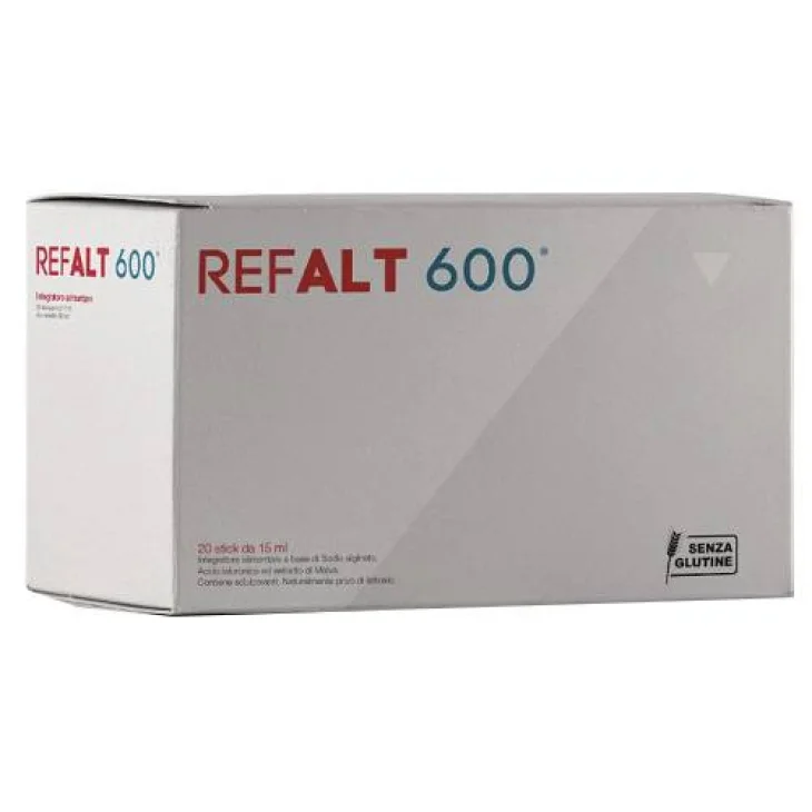Refalt 600 Integratore per il Sistema Digerente 20 Stick Refalt 600 Integratore per il Sistema Digerente 20 Stick
