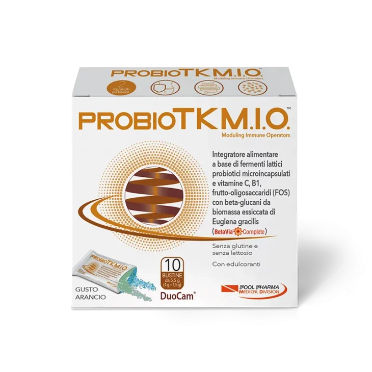 Pool Pharma ProbioTKM.I.O Integratore di Fermenti Lattici 10 bustine