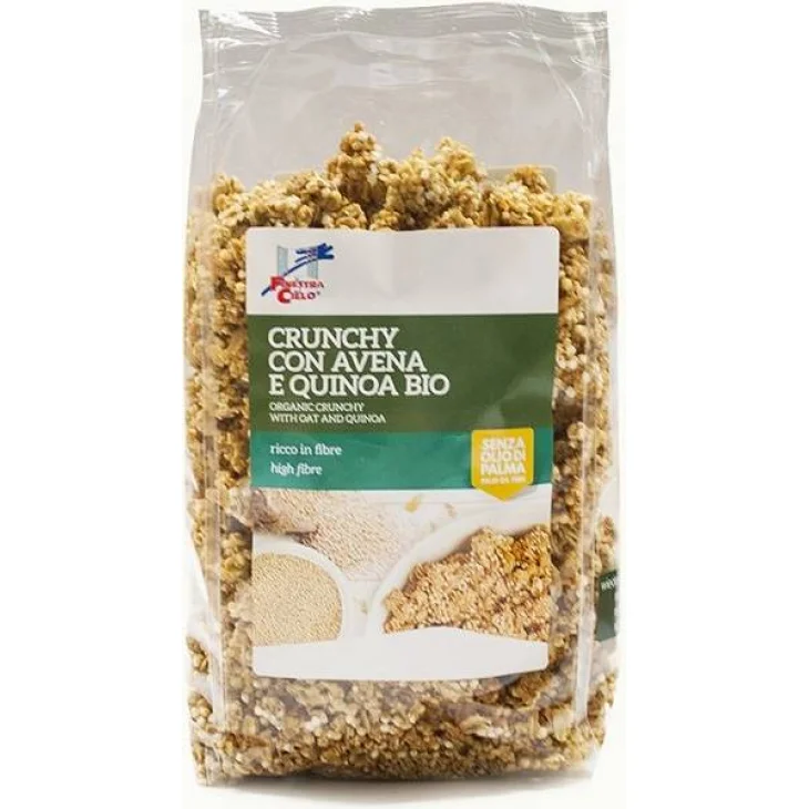 CRUNCHY CON AVENA E QUINOA 375 G CRUNCHY CON AVENA E QUINOA 375 G