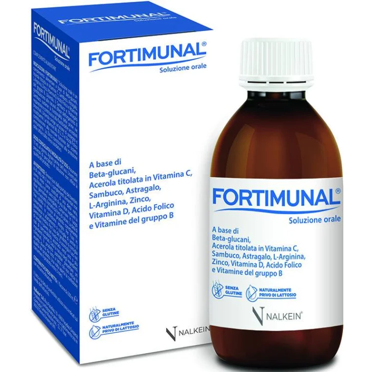 Nalkein Fortimunal Soluzione Orale Supporto Sistema Immunitario 200 ml