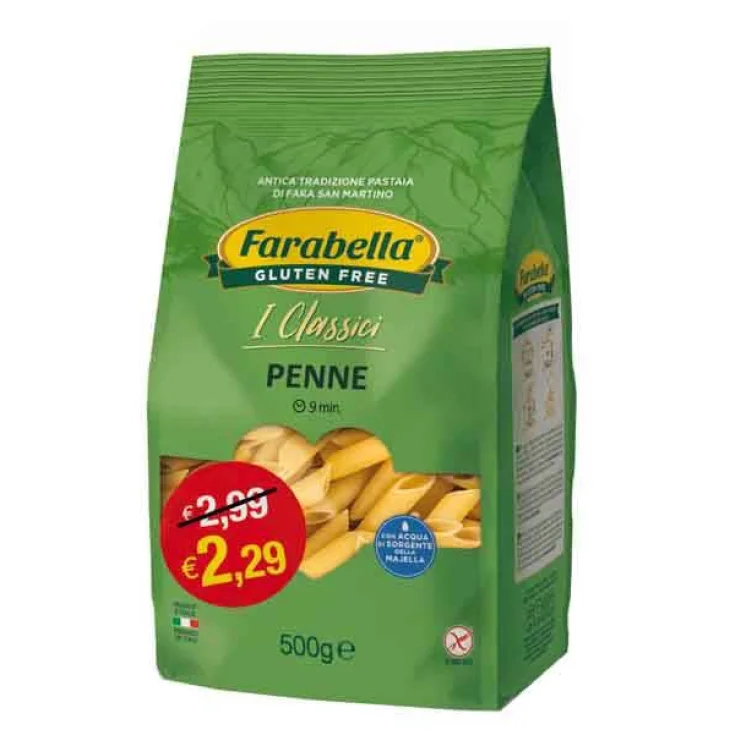 FARABELLA PENNE RIGATE 500 G PROMO FARABELLA PENNE RIGATE 500 G PROMO