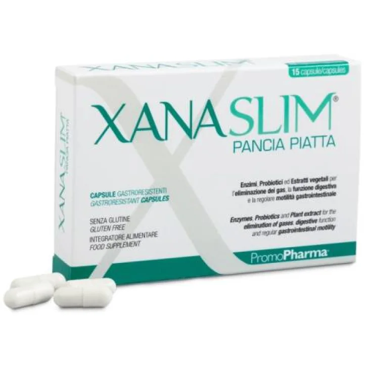 XANASLIM PANCIA PIATTA 15 CAPSULE GASTRORESISTENTI XANASLIM PANCIA PIATTA 15 CAPSULE GASTRORESISTENTI