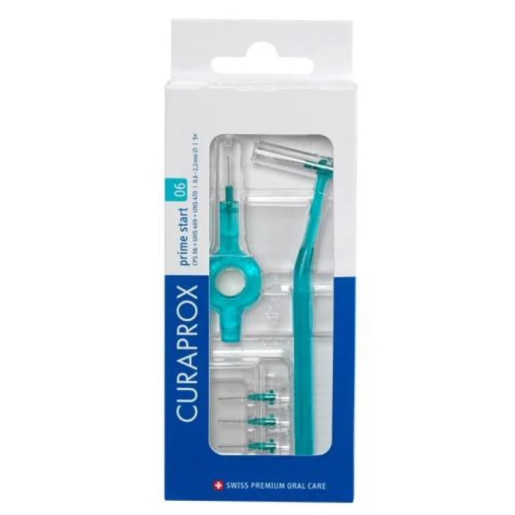 CURAPROX CPS 06 SCOVOLINO PRIME START 06 TURQUOISE 5 PEZZI