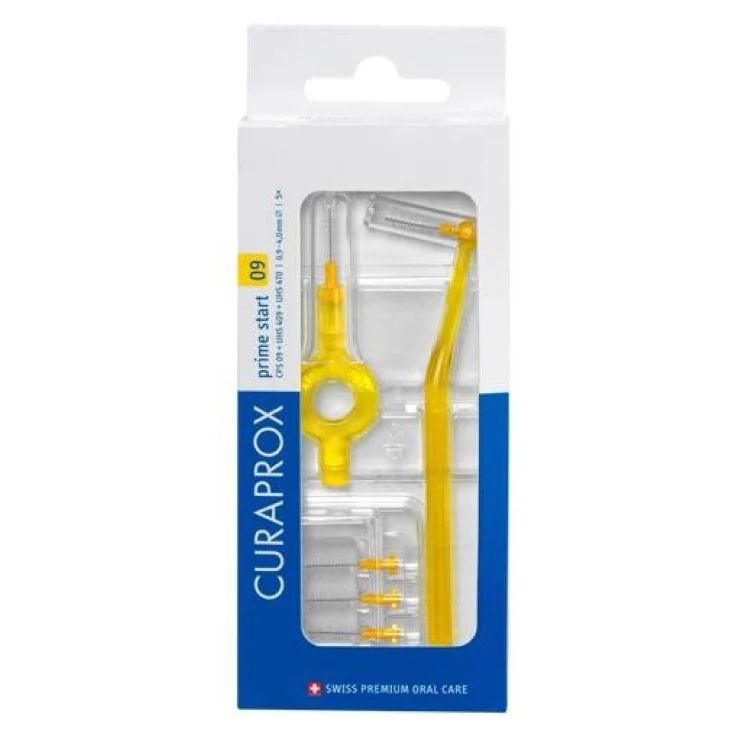 Curaprox Cps 09 Scovolino Prime Start 09 Giallo 5 Pezzi Curaprox Cps 09 Scovolino Prime Start 09 Giallo 5 Pezzi