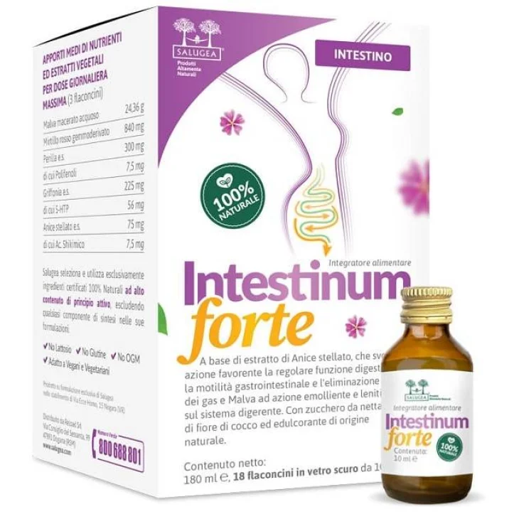 Salugea Intestinum Forte 18 Flaconcini 10 ml