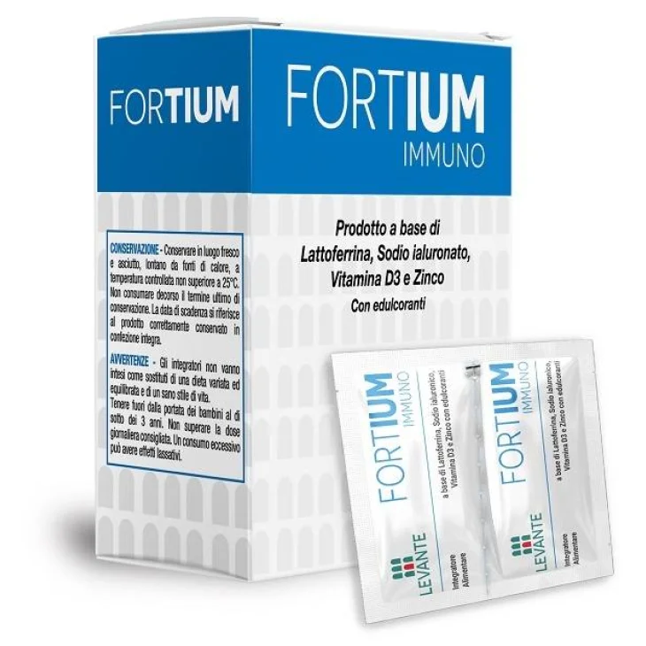 Fortium Immuno Integratore di Lattoferrina 20 Stick Fortium Immuno Integratore di Lattoferrina 20 Stick