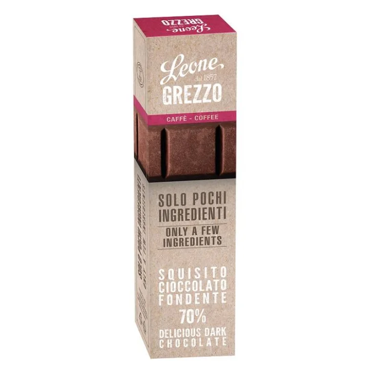 STECCA CIOCCOLATO GREZZO PIETRA CAFFE' 40 G STECCA CIOCCOLATO GREZZO PIETRA CAFFE' 40 G
