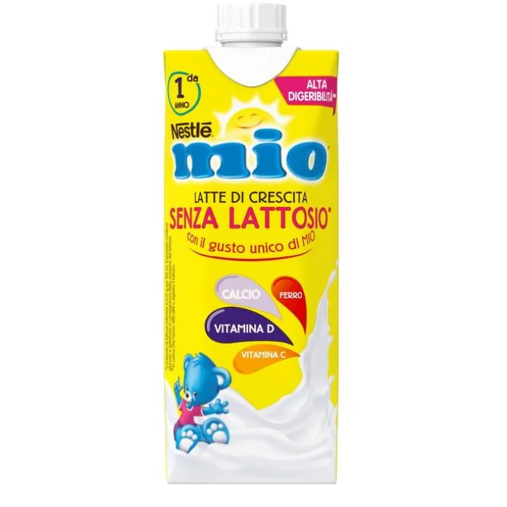 Nestl&egrave; Mio Latte di Crescita Liquido Senza Lattosio 500 ml