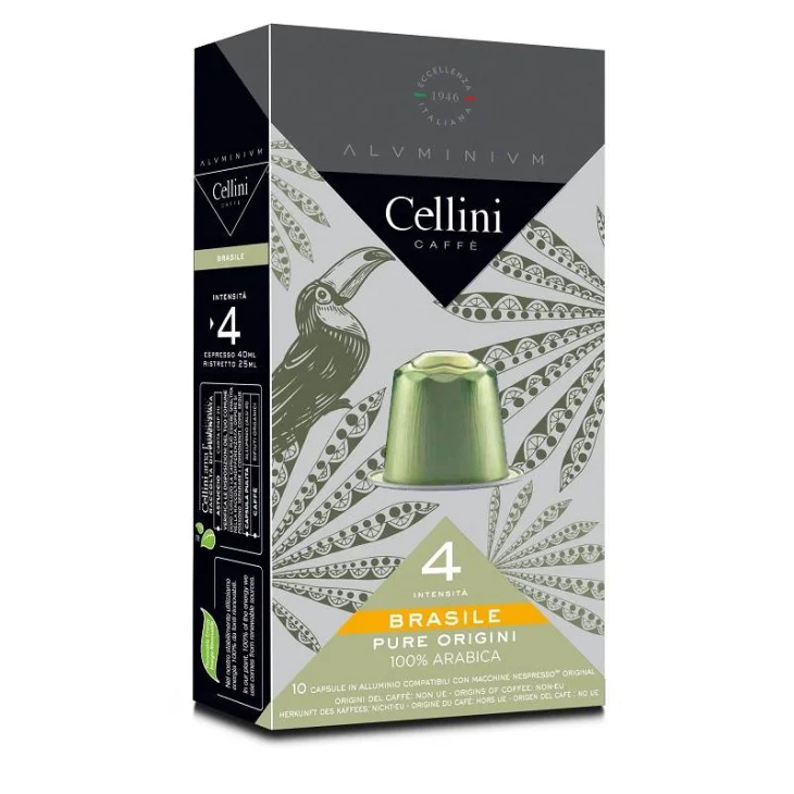 CELLINI CAFFE' BRASILE INTENSITA' 4 10 CAPSULE CELLINI CAFFE' BRASILE INTENSITA' 4 10 CAPSULE