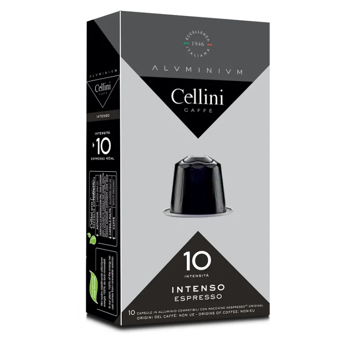 CELLINI CAFFE' INTENSO INTENSITA' 10 10 CAPSULE CELLINI CAFFE' INTENSO INTENSITA' 10 10 CAPSULE