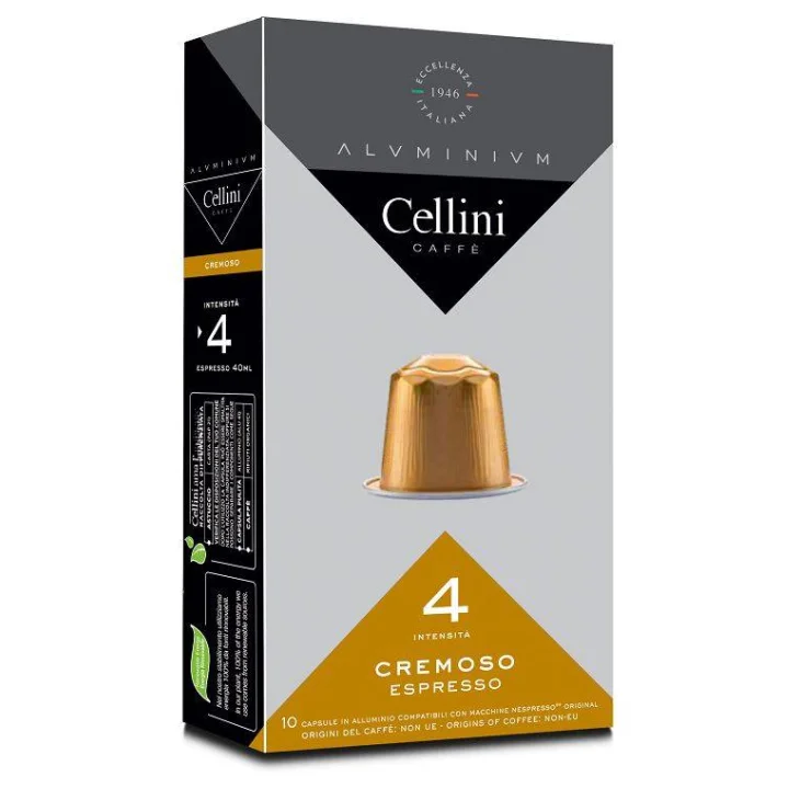 CELLINI CAFFE' CREMOSO INTENSITA' 4 10 CAPSULE CELLINI CAFFE' CREMOSO INTENSITA' 4 10 CAPSULE