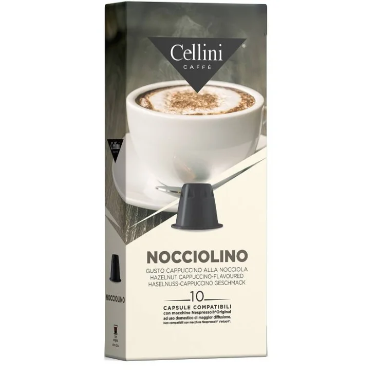 CELLINI CAFFE' NOCCIOLINO 10 CAPSULE CELLINI CAFFE' NOCCIOLINO 10 CAPSULE