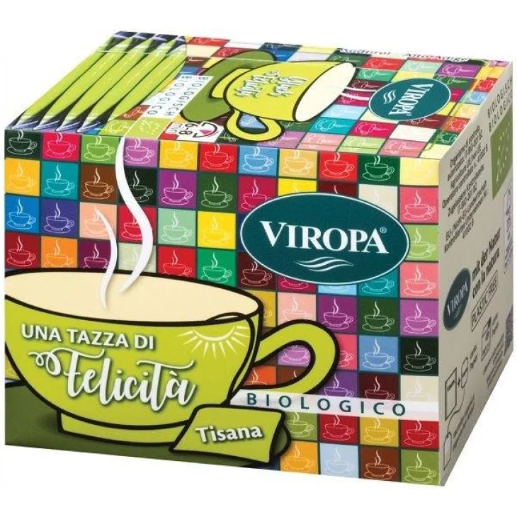 Viropa una Tazza di Felicit&agrave; Tisana Bio 15 Filtri