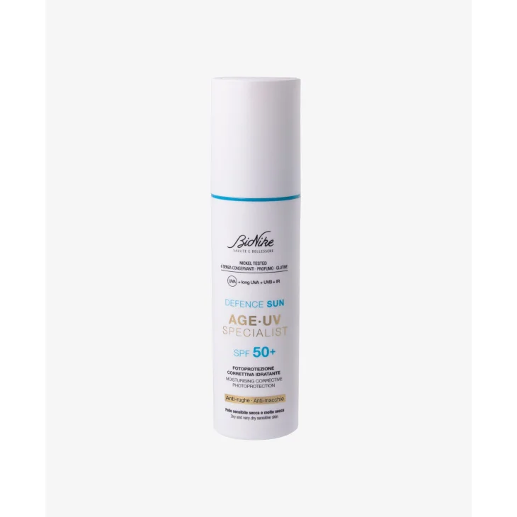 BioNike Defence Sun Age UV Specialist 50+ Fotoprotezione Correttiva Idratante Viso 50 ml
