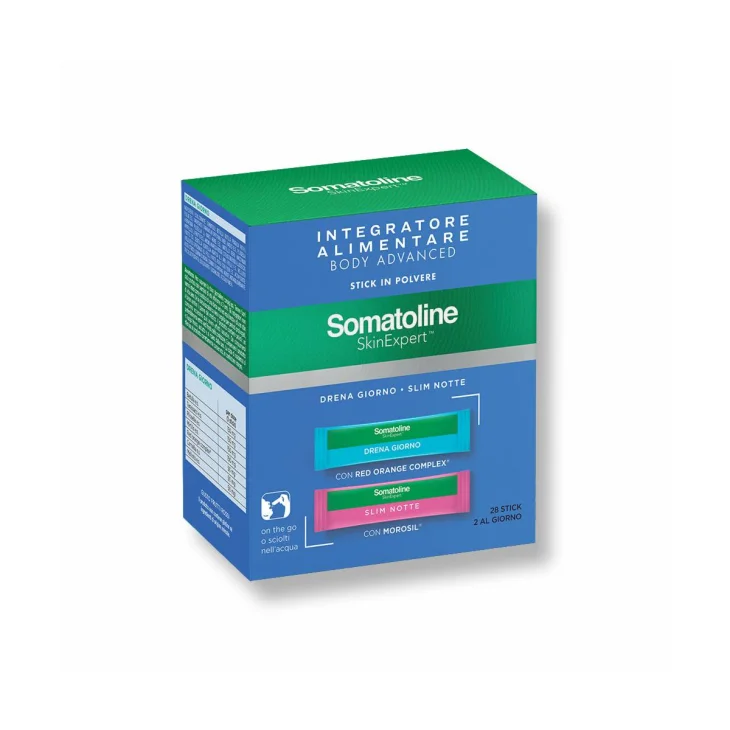 Somatoline Skin Expert Body Advanced Integratore Drenante e Snellente 28 stick Somatoline Skin Expert Body Advanced Integratore Drenante e Snellente 28 stick