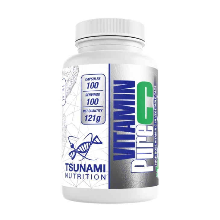 Tsunami Nutrition Vitamin C Pure Integratore Antiossidante 100 tabs