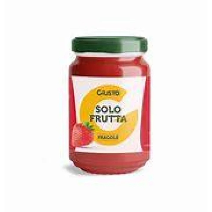 Giusto Solo Frutta Confettura di Fragole Senza glutine 220 g Giusto Solo Frutta Confettura di Fragole Senza glutine 220 g