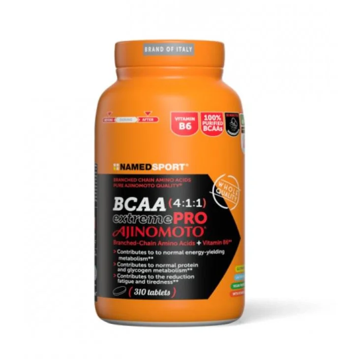 Named Sport BCAA 4:1:1 Extremepro Integratore di Aminoacidi per Sportivi 310 compresse