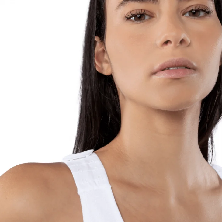 Rev&egrave;e Bra Julie Reggiseno Post-Operatorio Bianco Taglia 4XL