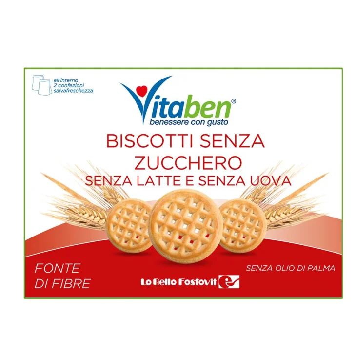 Vitaben Biscotti Senza Zuccheri Aggiunti 250 g Vitaben Biscotti Senza Zuccheri Aggiunti 250 g