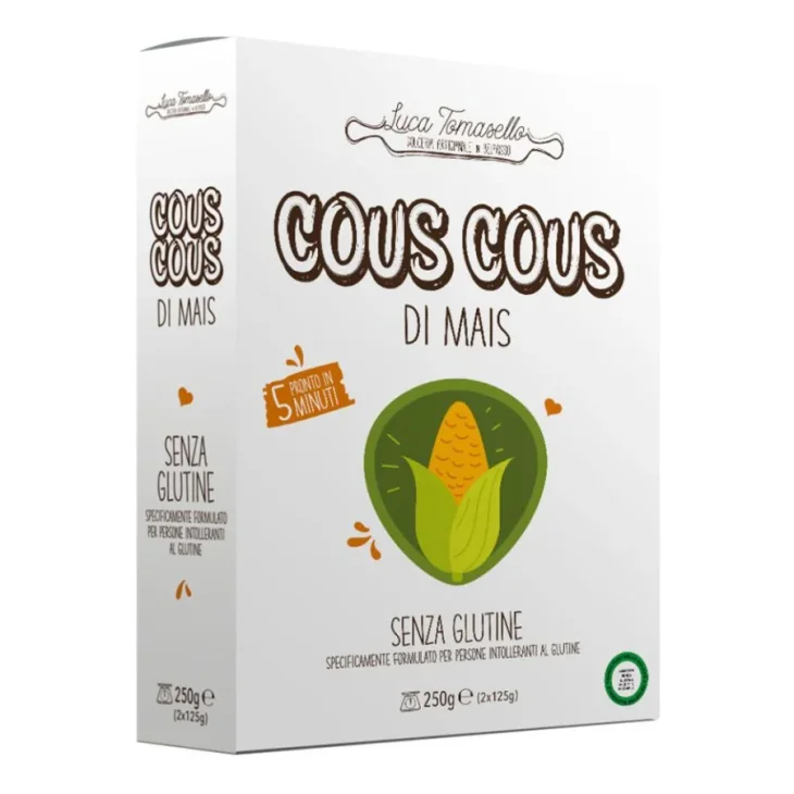 Cous Cous Mais senza Glutine 250 g Cous Cous Mais senza Glutine 250 g