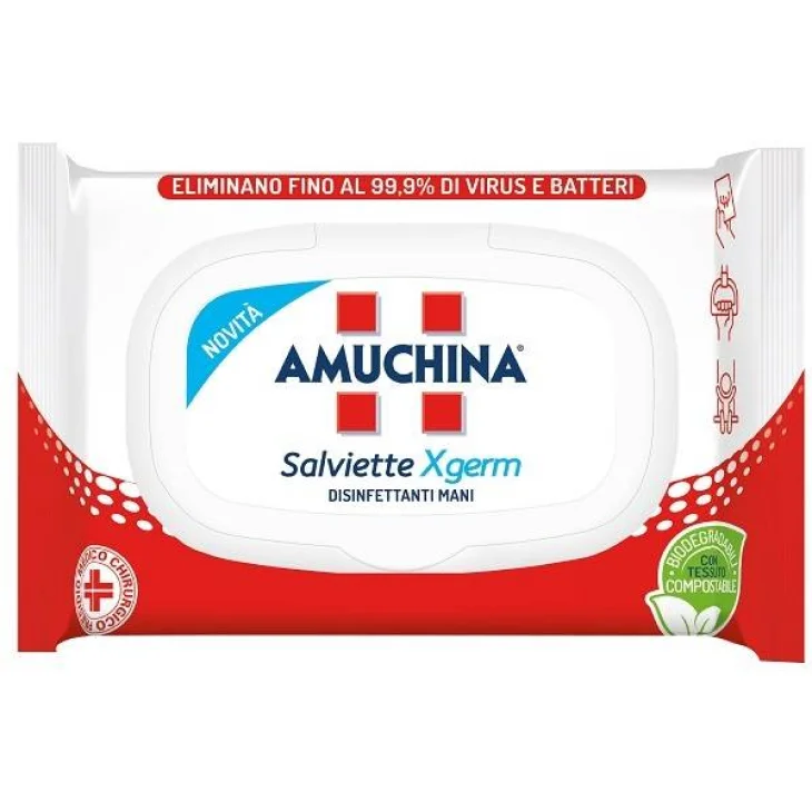 Amuchina XGerm Salviettine Igienizzanti Mani 20 pezzi Amuchina XGerm Salviettine Igienizzanti Mani 20 pezzi