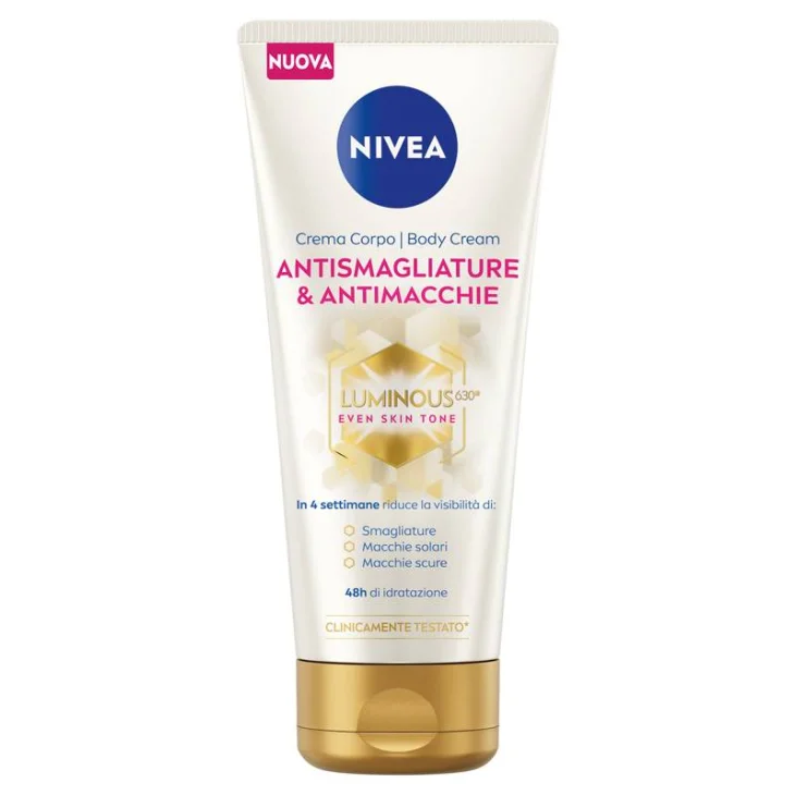 Nivea Luminous Crema Corpo Antimacchie e Antismagliature 200 ml