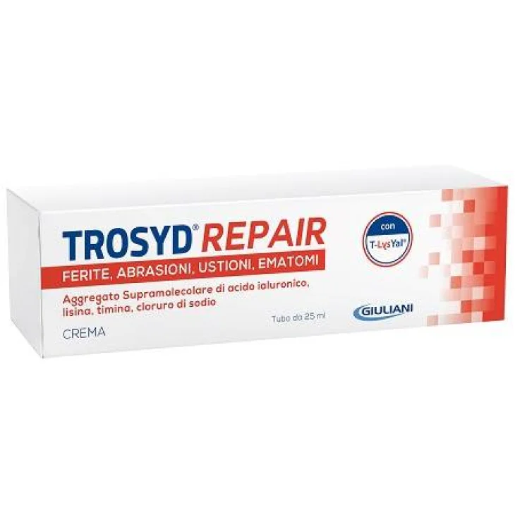 Trosyd Repair Crema per Ferite e Abrasioni 25 ml Trosyd Repair Crema per Ferite e Abrasioni 25 ml
