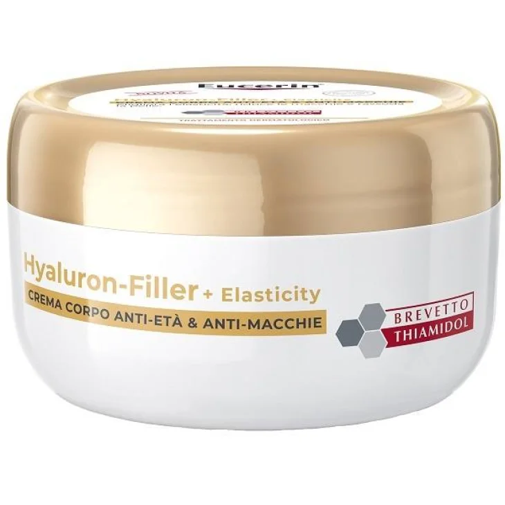 Eucerin Hyaluron Filler + Elasticity Crema Corpo Antietà & Anti-macchie 200 ml Eucerin Hyaluron Filler + Elasticity Crema Corpo Antietà & Anti-macchie 200 ml