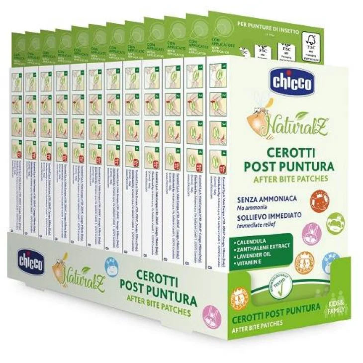 Chicco NaturalZ Cerotti Dopo Puntura 30 Pezzi