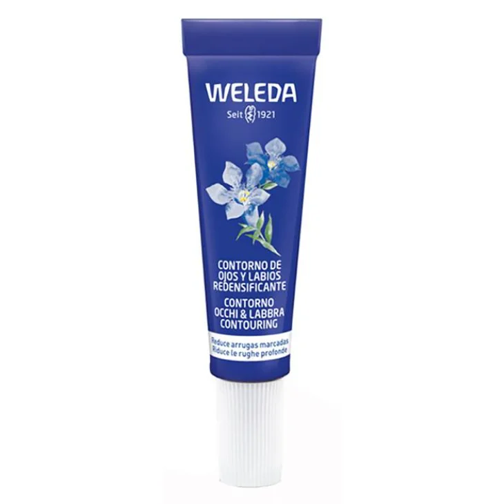 Weleda Crema Contorno Occhi e Labbra Genziana Blu e Stella Alpina 10 ml