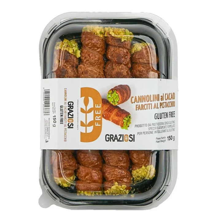 Cannoli Cacao Pistacchio 150 G Cannoli Cacao Pistacchio 150 G