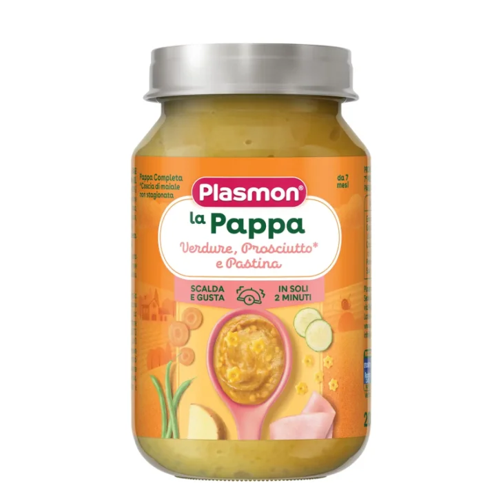 Plasmon La Pappa Verdure Prosciutto e Pastina 200 g