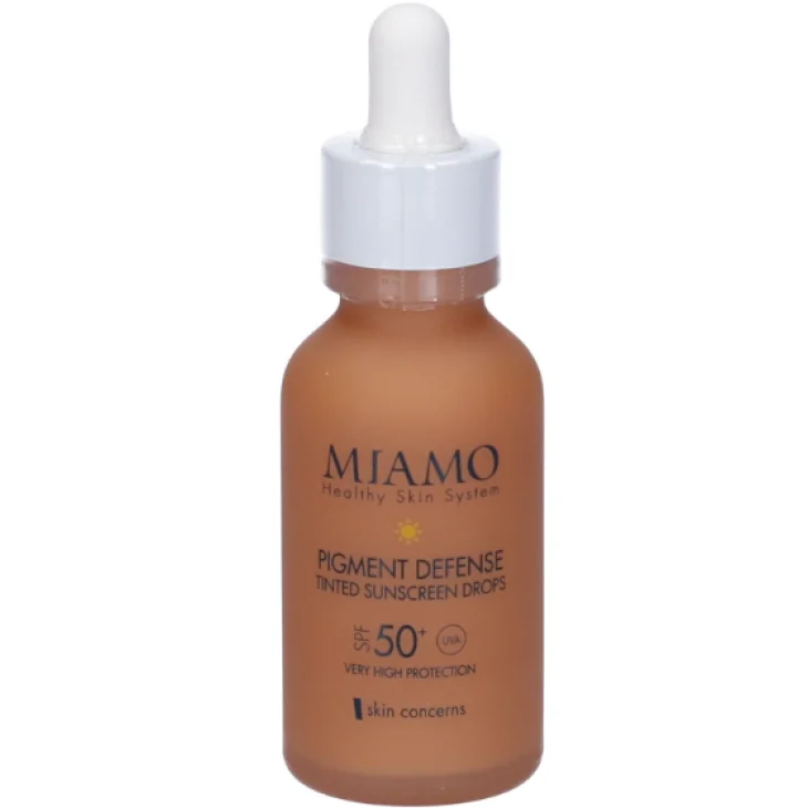 Miamo Pigment Defense Tinted Sunscreen Drops Siero Anti-Macchie spf50+ 30 ml Miamo Pigment Defense Tinted Sunscreen Drops Siero Anti-Macchie spf50+ 30 ml