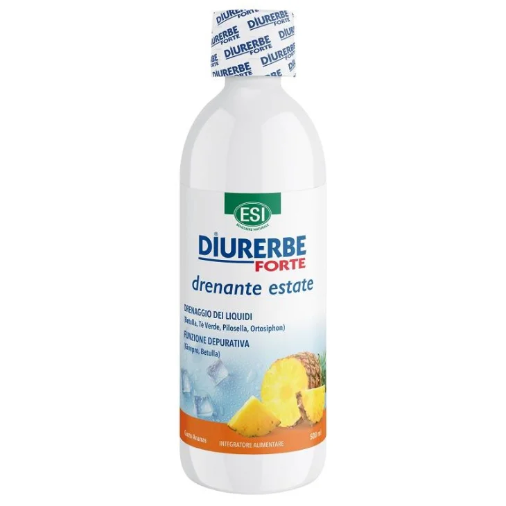 Esi Diurerbe Forte Drenante Estate Gusto Ananas 500 ml Esi Diurerbe Forte Drenante Estate Gusto Ananas 500 ml