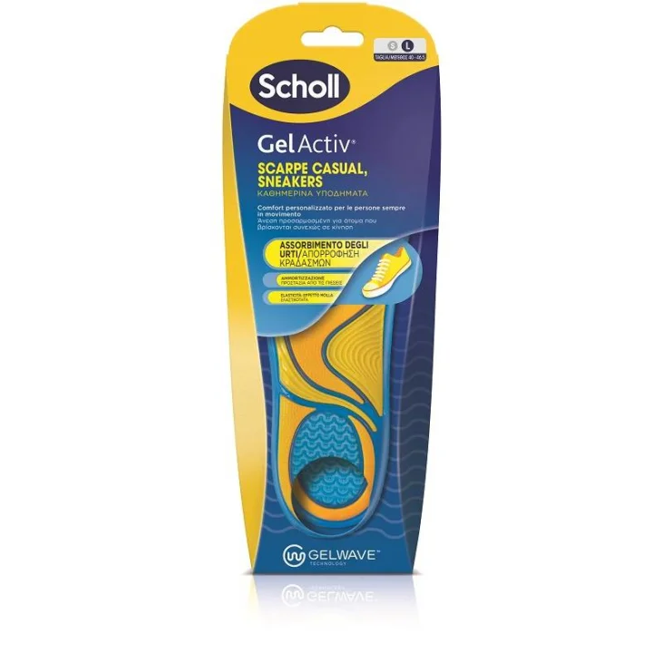 Scholl Gel Activ Scarpe Casual Sneakers Taglia L Scholl Gel Activ Scarpe Casual Sneakers Taglia L