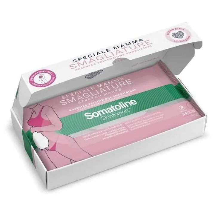 Somatoline Skin Expert Mum To Be Maschera Trattamento Anti-Smagliature 4 pezzi Somatoline Skin Expert Mum To Be Maschera Trattamento Anti-Smagliature 4 pezzi