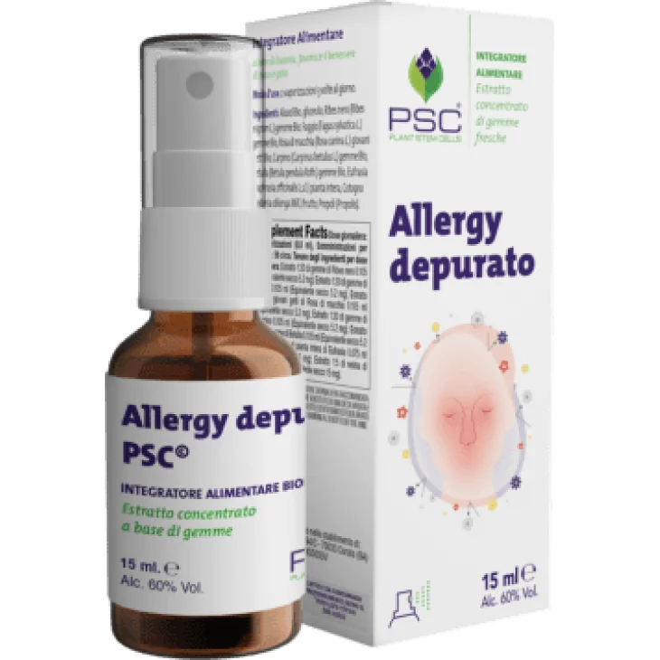 Forza Vitale Allergy Depurato PSC Spray per le Allergie Primaverili 15 ml Forza Vitale Allergy Depurato PSC Spray per le Allergie Primaverili 15 ml