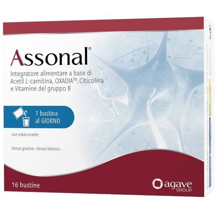 Agave Assonal Integratore per il Sistema Nervoso 16 Bustine