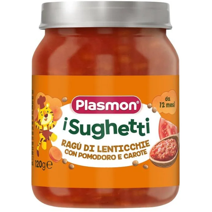 Plasmon I Sughetti Rag&ugrave; di Lenticchie 120 g