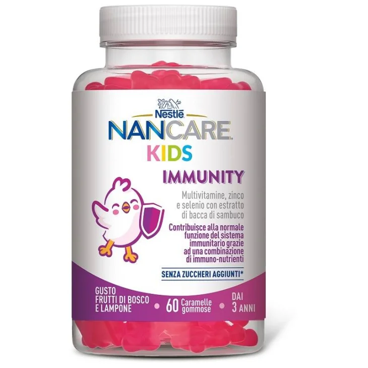 Nestlè Nancare Kids Immunity Integratore per le Difese Immunitarie 60 gummies Nestlè Nancare Kids Immunity Integratore per le Difese Immunitarie 60 gummies