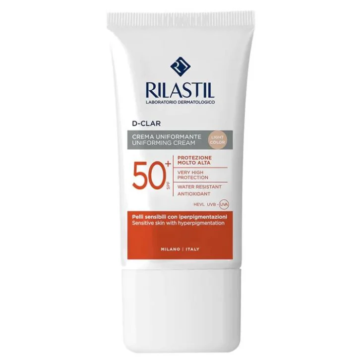 Rilastil Sun System D-Clar Crema Uniformante SPF50+ Light Color 40 ml Rilastil Sun System D-Clar Crema Uniformante SPF50+ Light Color 40 ml