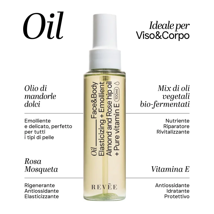 Rev&egrave;e Oil Elasticizzante Lenitivo e Idratante 100 ml