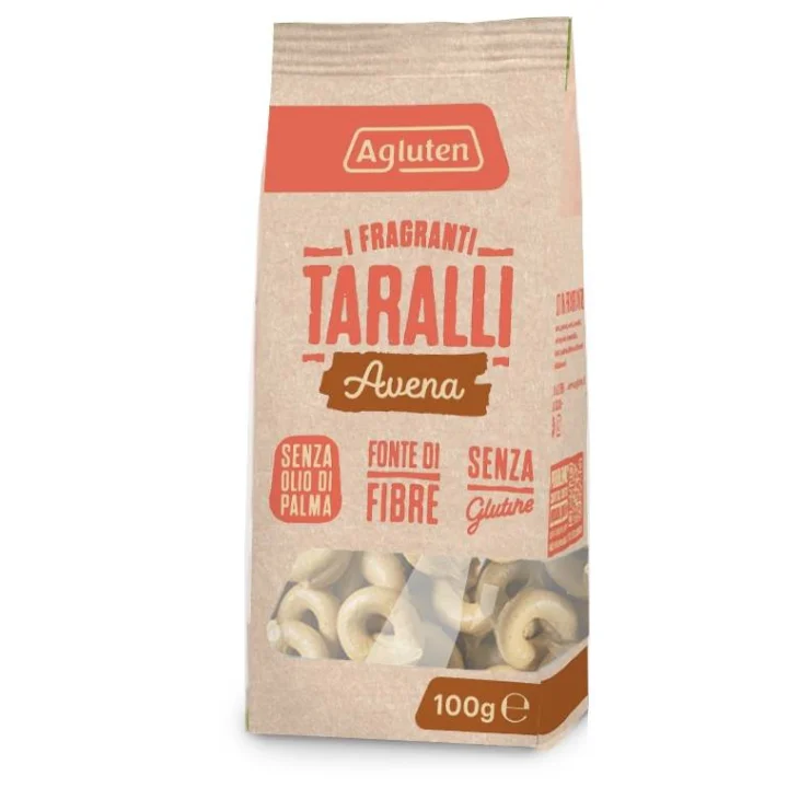 Agluten Taralli senza Glutine Avena 100 grammi