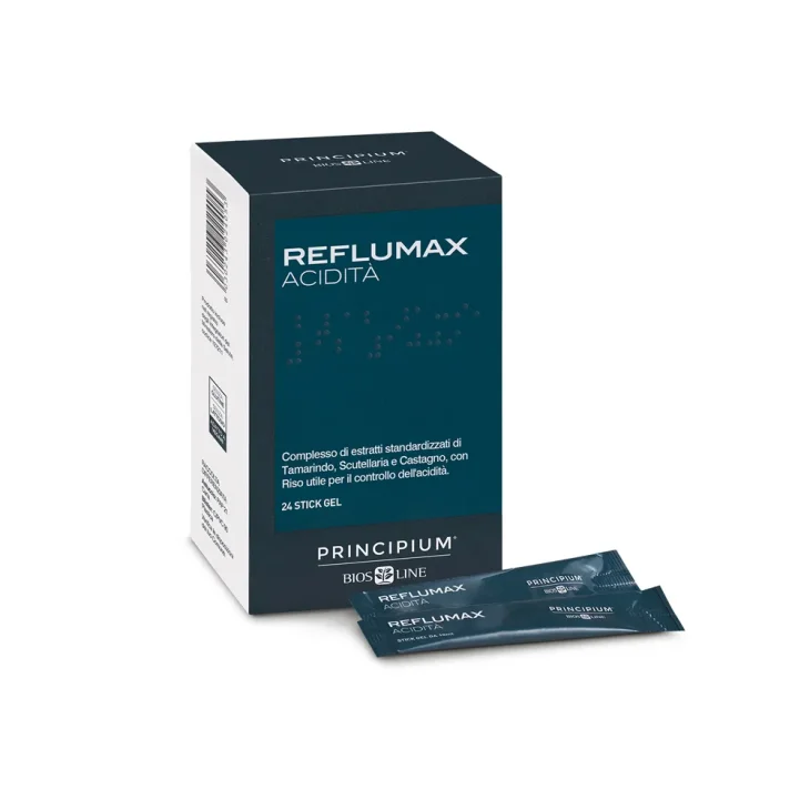 Bios Line Principium Reflumac Acidità Integratore Anti-Reflusso 24 stick gel Bios Line Principium Reflumac Acidità Integratore Anti-Reflusso 24 stick gel
