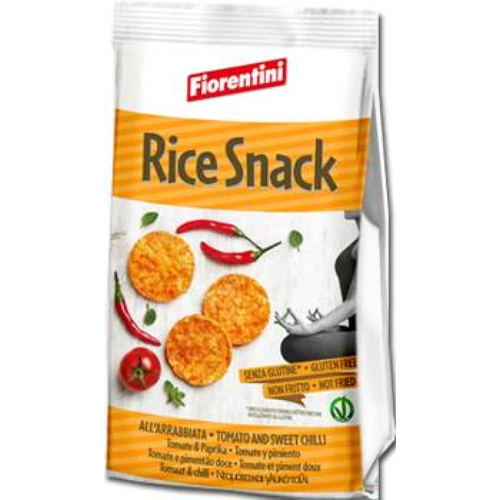 Fiorentini Rice Snack Senza Glutine Gusto Arrabbiata 40 grammi